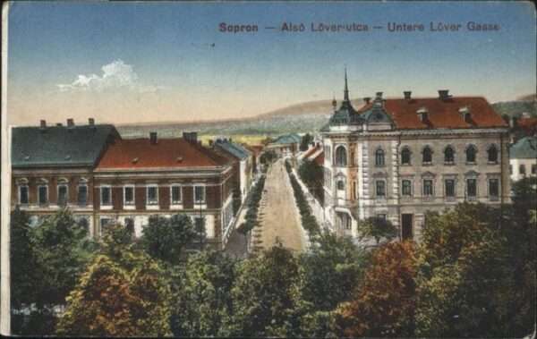 Sopron Oedenburg Lövergasse