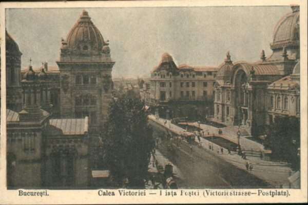 Bukarest Calea Victoriei Postplatz