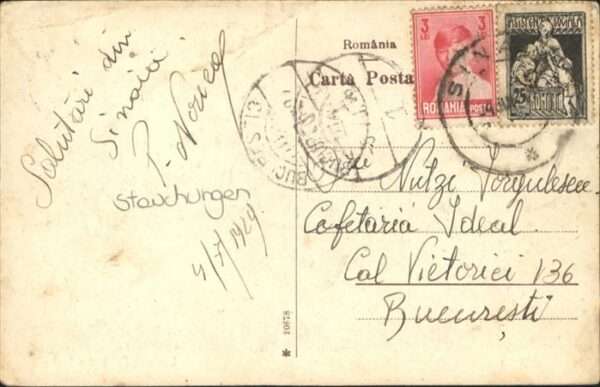 Sinaia Castelui Peles din fata – Bild 2
