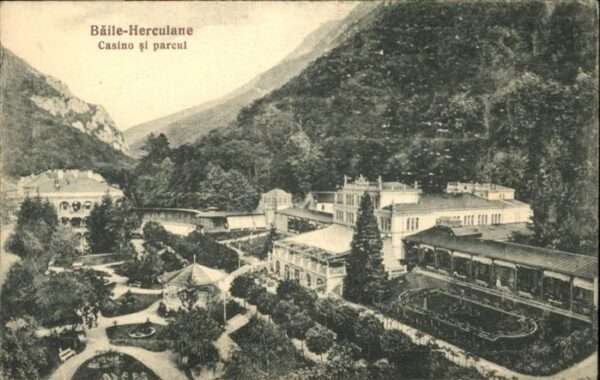 Baile Herculane Casino si parcul