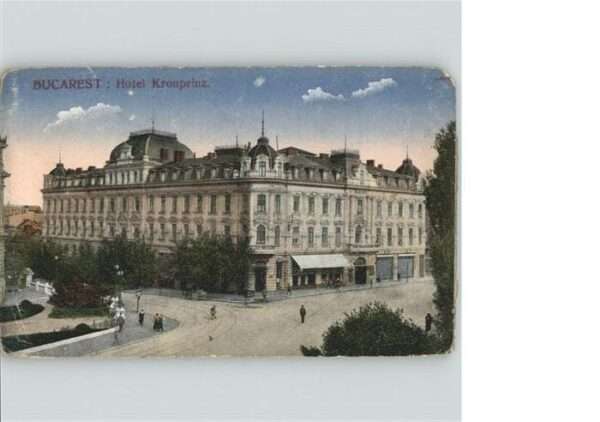 Bukarest Hotel Kronprinz