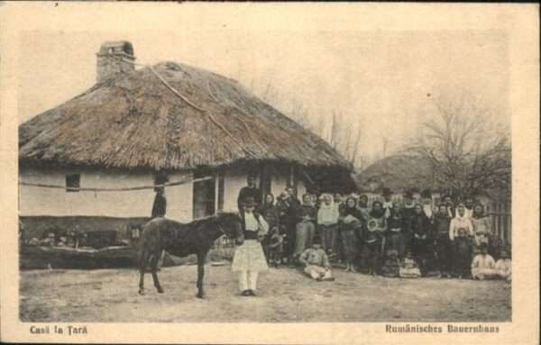 Balkan Rumänien Bauernhaus Pferd