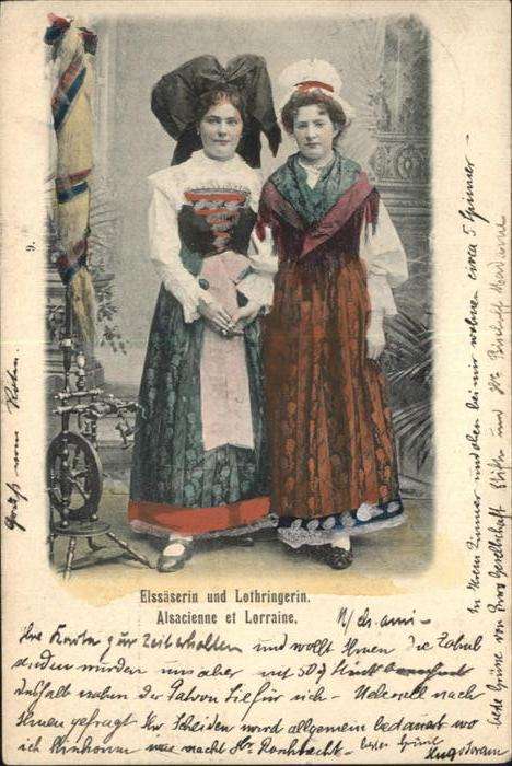 Trachten Elsässerin Lethringerin
