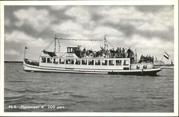 Dampfer Binnenschifffahrt MS Flevomeer
