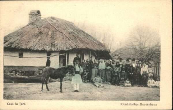 Balkan Casa la Tara Rumänisches Bauernhaus