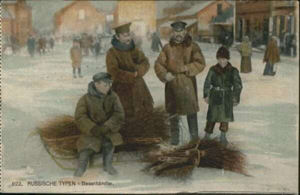 Typen Russland Besenhändler
