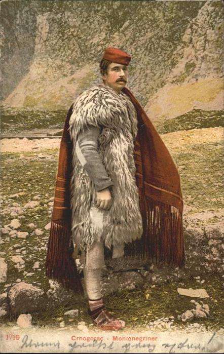 Trachten Crnogorac Montenegriner