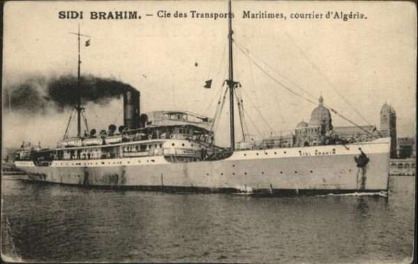 Dampfer Binnenschifffahrt Sidi Brahim