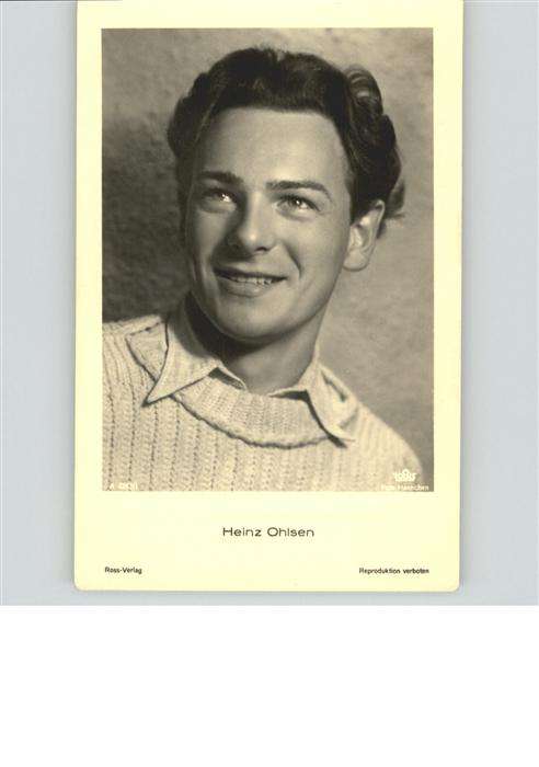 Verlag Ross Nr. Heinz Ohlsen