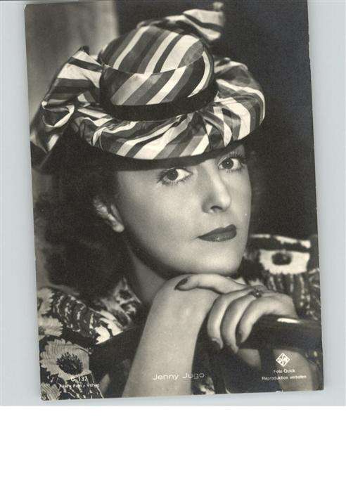 Verlag Film-Foto-Verlag Nr. Jenny Jugo G 137 Hut