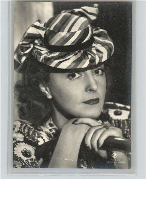 Verlag Film-Foto-Verlag Nr. Jenny Jugo G 137 Hut
