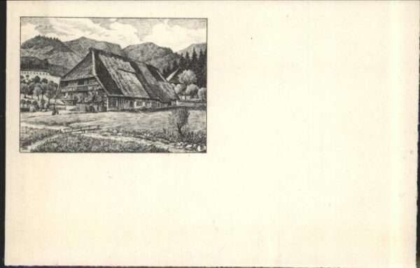 Schwarzwaldhaeuser Bauernhaus