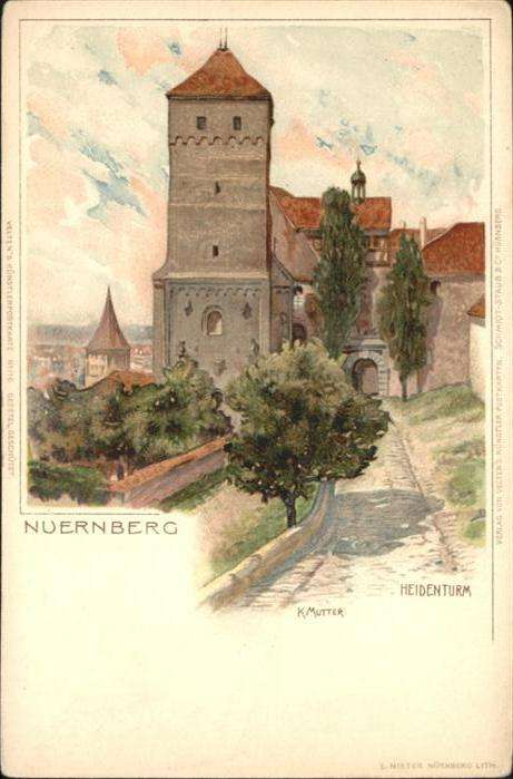 Mutter K. Burg Nürnberg Heidenturm