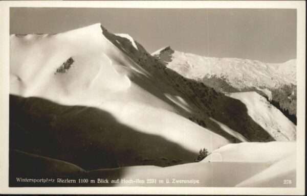 Hirschegg Kleinwalsertal Vorarlberg Riezlern Hoch-Ifen Zwerenalpe