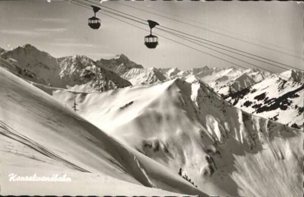 Riezlern Kleinwalsertal Vorarlberg Kanzelwandbahn