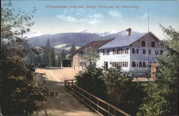 Walserschanz Kleinwalsertal Walsertal bei Oberstdorf