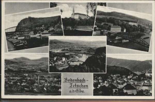 Bodenbach-Tetschen Boehmen Brücke