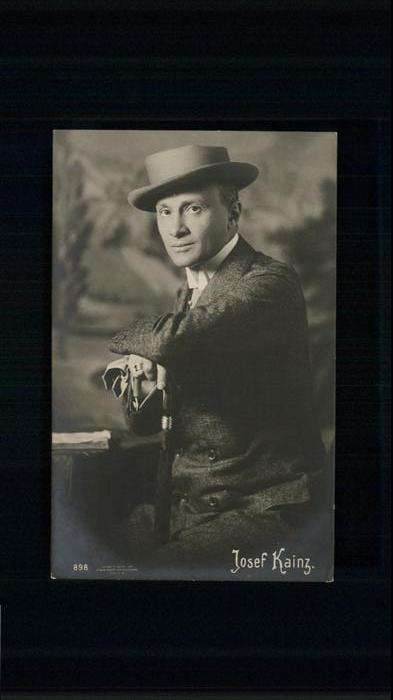 Schauspieler Josef Kainz