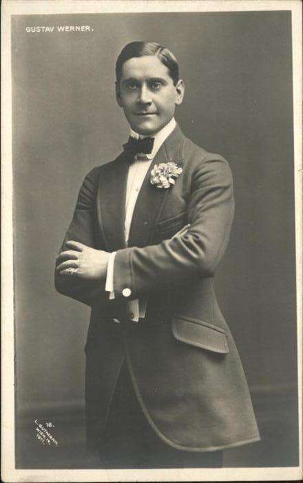 Schauspieler Gustav Werner