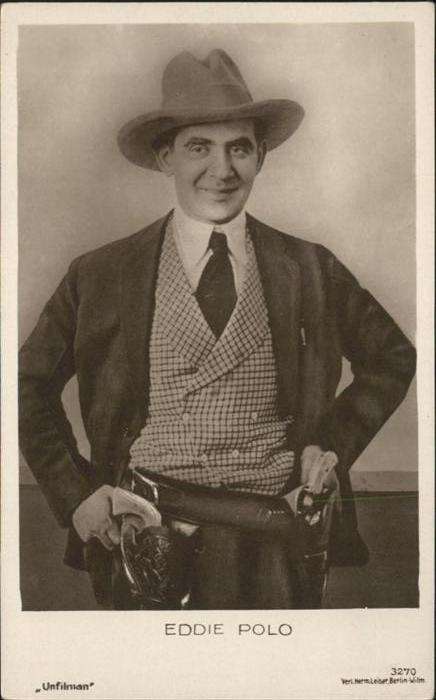 Schauspieler Eddie Polo