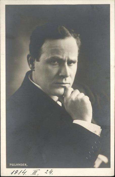 Schauspieler Psilander
