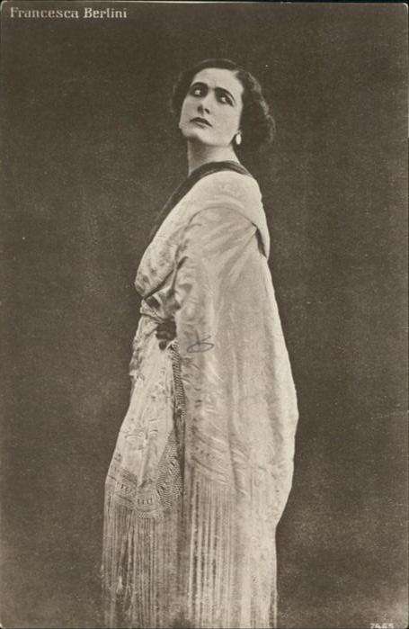 Schauspieler Francesca Berlini