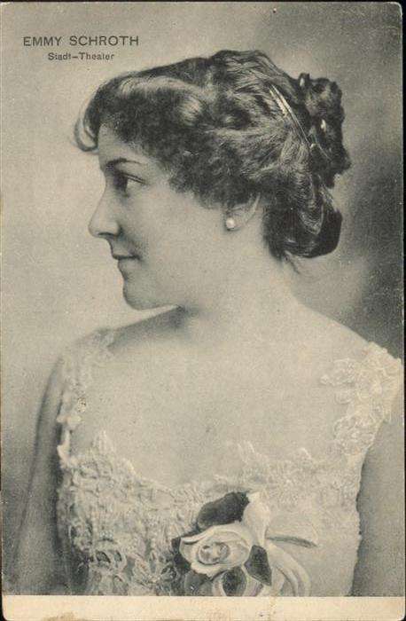 Schauspieler Emmy Schroth