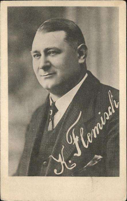Schauspieler K. Flemisch