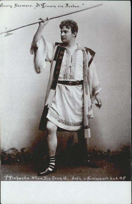 Schauspieler Georg Reimer