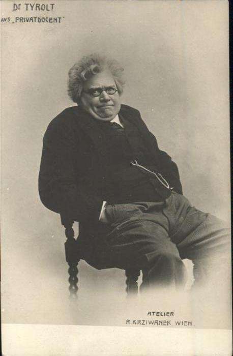 Schauspieler Tyrolt