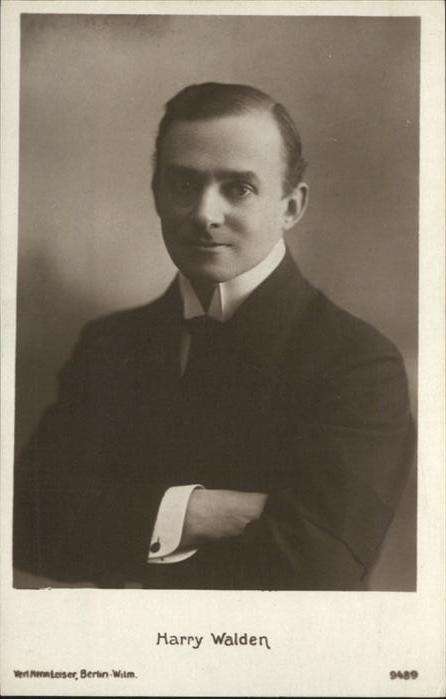 Schauspieler Harry Walden