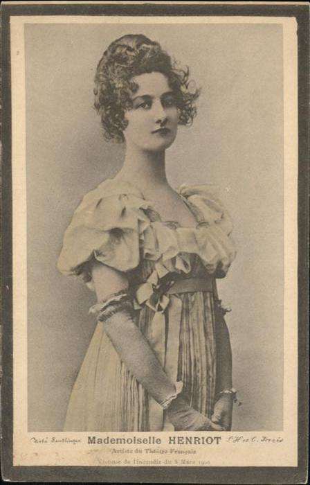 Schauspieler Henriot
