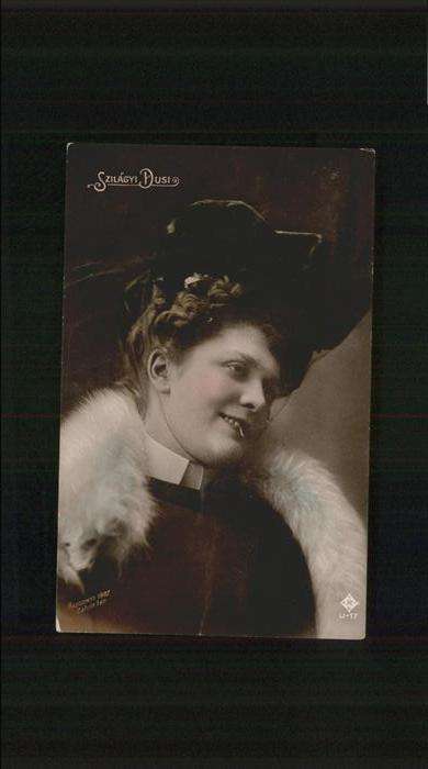 Schauspieler Szilagyi Dusi