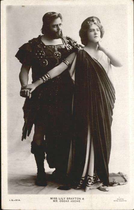 Schauspieler Lily Brayton Oscar Asche