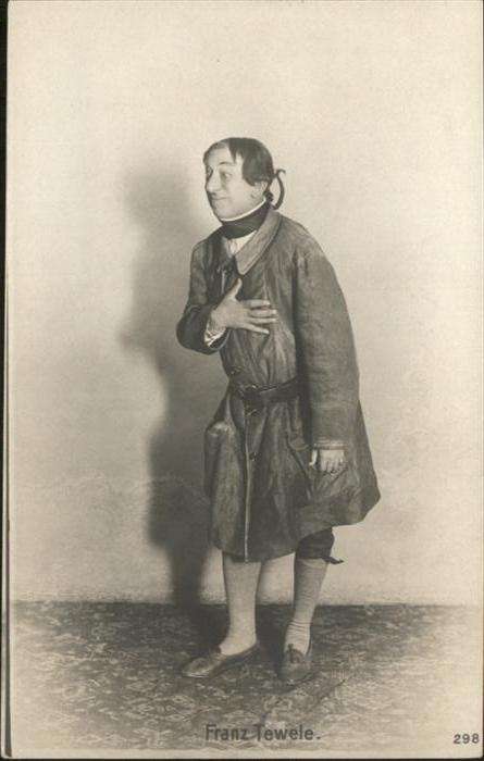 Schauspieler Franz Tewele