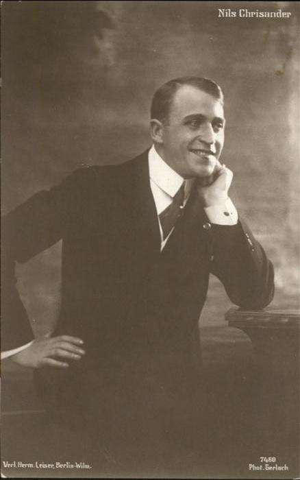 Schauspieler Nils Chrisander