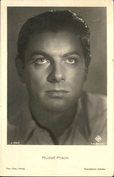 Verlag Film-Foto-Verlag Nr. Rudolf Prack A 3741/2