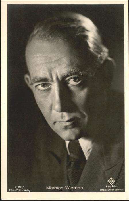 Verlag Film-Foto-Verlag Nr. Mathias Wieman A 3571/1
