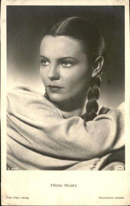 Verlag Film-Foto-Verlag Nr. Hilde Krahl A 3633/2