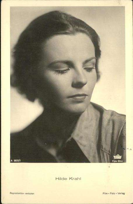 Verlag Film-Foto-Verlag Nr. Hilde Krahl A 3633/1