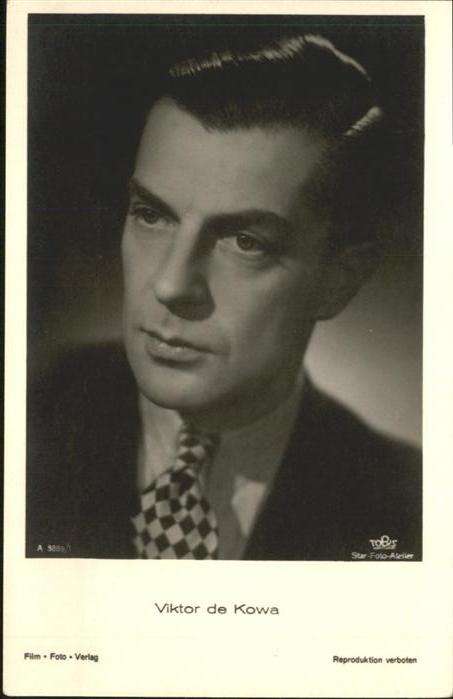 Verlag Film-Foto-Verlag Nr. Viktor de Kowa