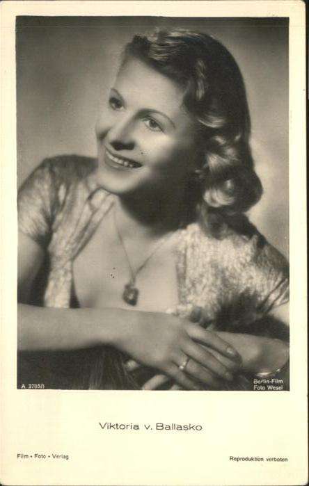 Verlag Film-Foto-Verlag Nr. Viktoria v Ballasko A 3705/1