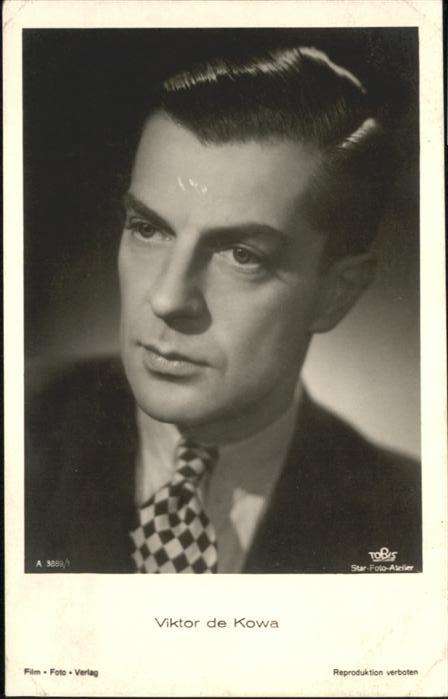 Verlag Film-Foto-Verlag Nr. Viktor de Kowa A 3889/1
