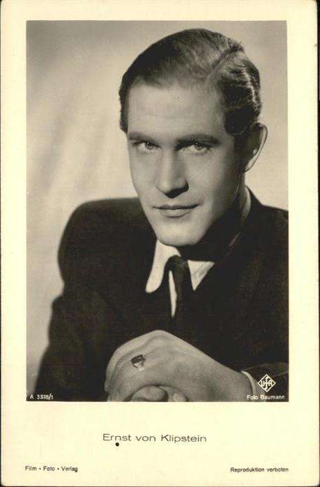 Verlag Film-Foto-Verlag Nr. Ernst von Klipstein A 3518/1