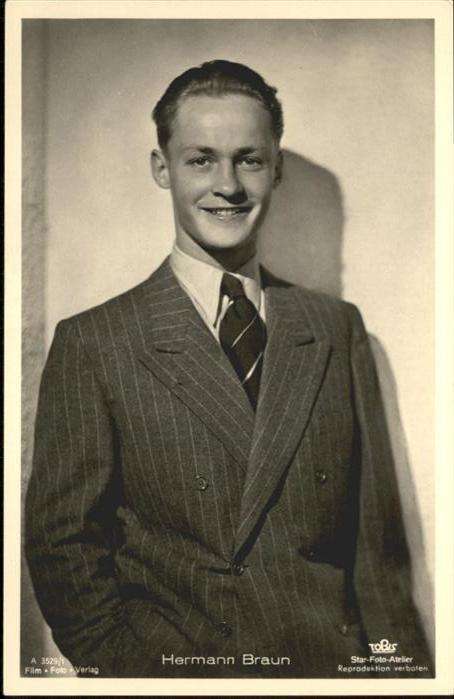 Verlag Film-Foto-Verlag Nr. Hermann Braun A 3529/1