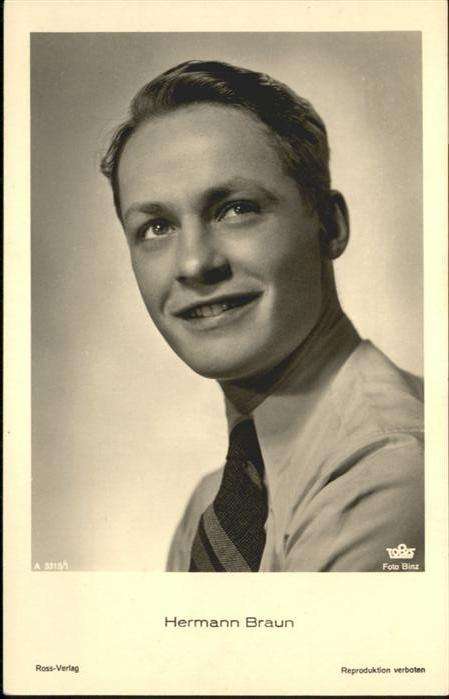 Verlag Ross Nr. Hermann Braun A 3315/1