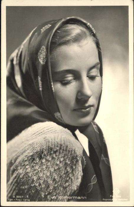 Verlag Film-Foto-Verlag Nr. Eva Immermann A 3592/1
