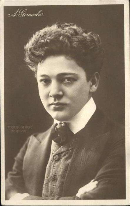 Schauspieler A. Gerasche