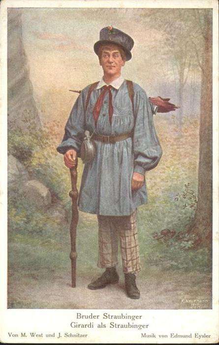 Schauspieler Girardi Bruder Straubinger
