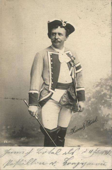 Schauspieler Heinrich Bötel